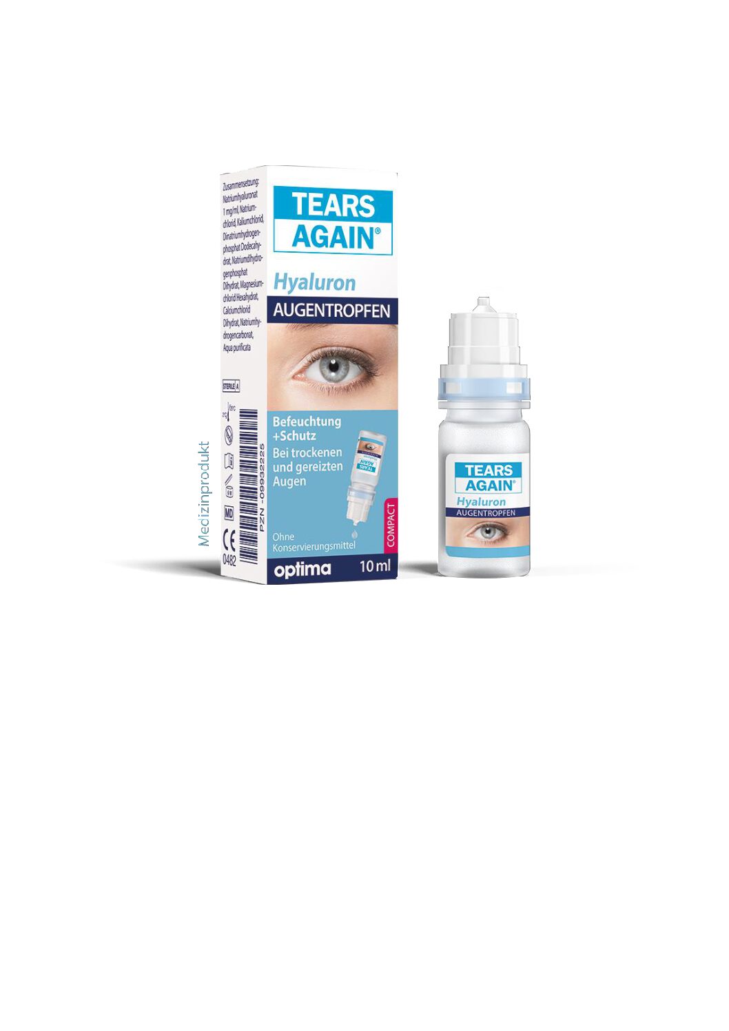 Tears Again® Hyaluron 0,1% Augentropfen